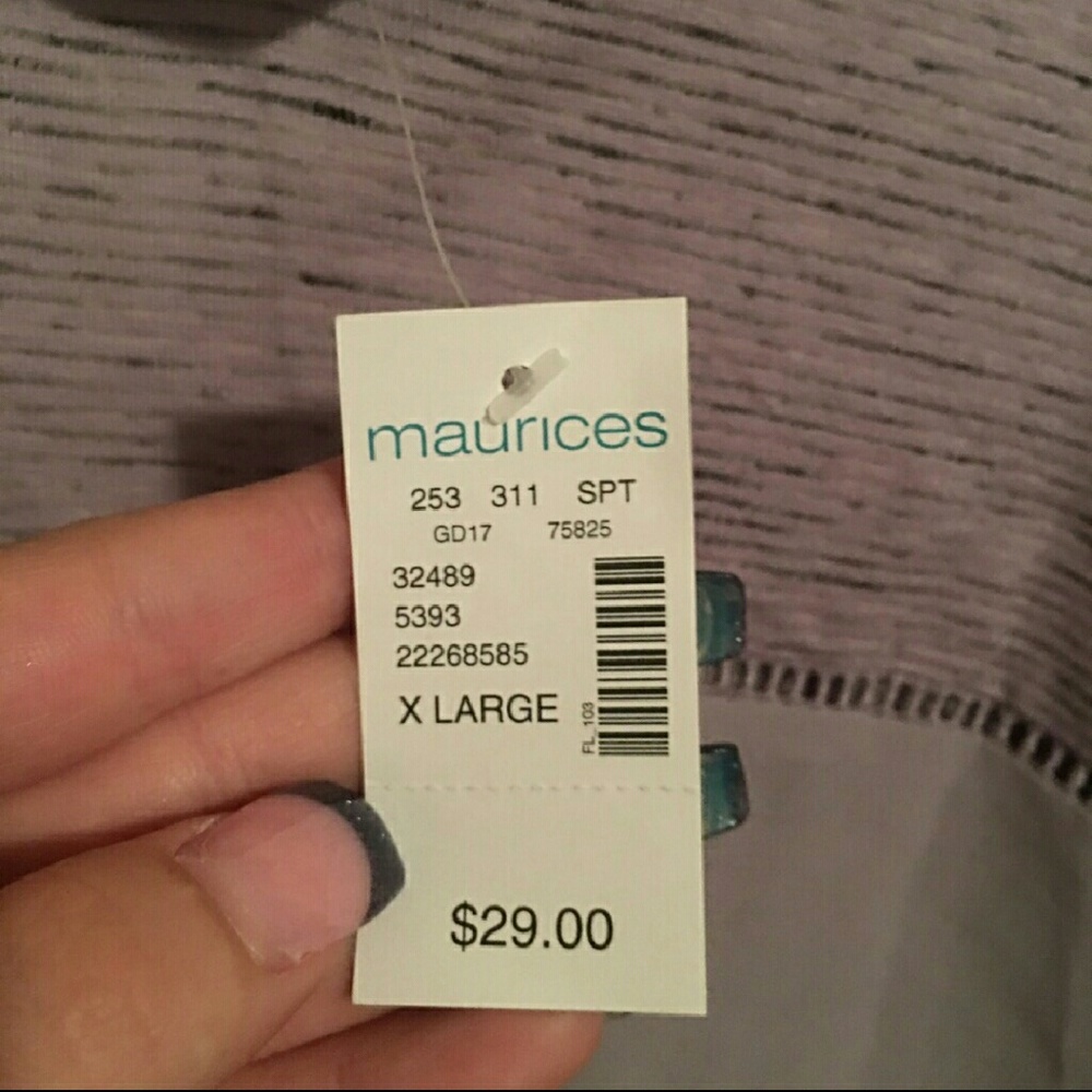 XL Maurice's top nwt - Picture 3 of 3